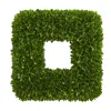 Homplanti 17" Tea Leaf Square Wreath Uv Resistant (indoor/outdoor)
