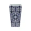 Homplanti 18" Oriental Blue And White Classic Metal Planter