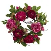 Homplanti 20'' Peony Wreath