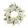 Homplanti 20" Peony/hydrangea Wreath