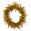 Homplanti 21" Autumn Fern Artificial Wreath