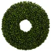 Homplanti 24" Boxwood Artificial Wreath