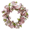 Homplanti 24" Cherry Blossom Wreath
