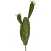 Homplanti 24" Flowering Cactus Artificial Plant (set Of 4)