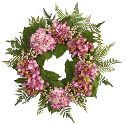 Homplanti 24" Hydrangea Berry Wreath