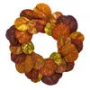 Homplanti 29" Fiddle Leaf Artificial Wreath