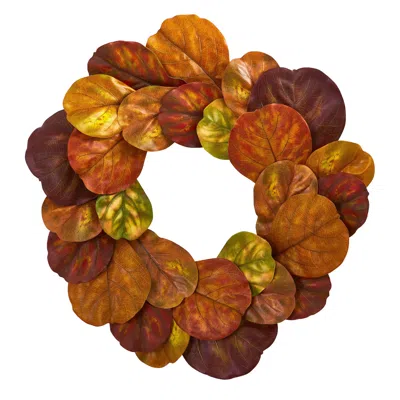 Homplanti 29" Fiddle Leaf Artificial Wreath