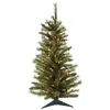 Homplanti 3' Christmas Tree W/pine Cones 133 Tips & 100 Lights