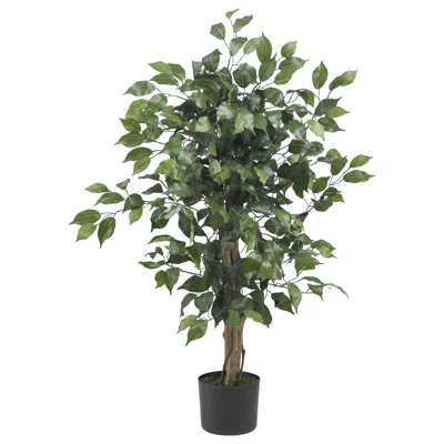 Homplanti 3' Ficus Tree X 3 W/378 Lvs