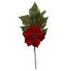 Homplanti 31" Poinsettia Berries And Pine Flower Bundle (set Of 3)