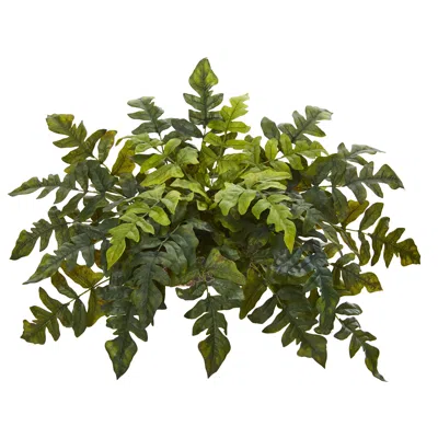 Homplanti 32" Holly Fern Artificial Ledge Plant