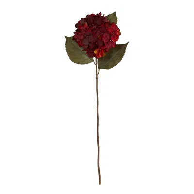 Homplanti 22" Fall Hydrangea Artificial Flower (set Of 6)