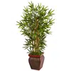 Homplanti 3.5' Bamboo Tree In Decorative Planter