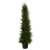 Homplanti 3.5' Cypress Artificial Tree Uv Resistant (indoor/outdoor)