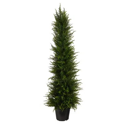 Homplanti 3.5' Cypress Artificial Tree Uv Resistant (indoor/outdoor)