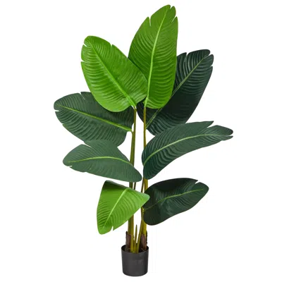 Homplanti 3.5' Travelers Palm Artificial Tree