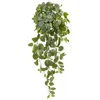 Homplanti 36" Fittonia Artificial Hanging Bush (set Of 2)(real Touch)