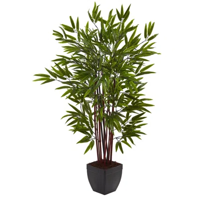Homplanti 4' Bamboo Tree X 10 W/planter