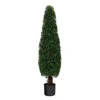 Homplanti 4' Boxwood Topiary Tree Uv Resistant (indoor/outdoor)