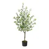 Homplanti 4' Eucalyptus Artificial Tree