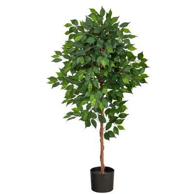 Homplanti 4' Ficus Artificial Tree