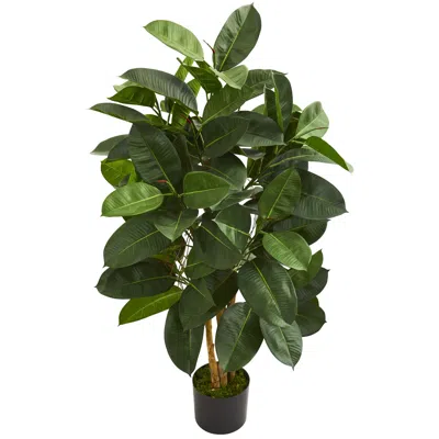 Homplanti 4' Oak Ficus Artificial Tree