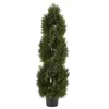 Homplanti 4' Pond Cypress Topiary Uv Rest W/1036 Lvs (indoor/outdoor)