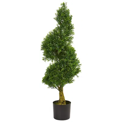 Homplanti 4' Spiral Boxwood Tree Uv Resistant (indoor/outdoor)