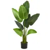 Homplanti 4' Travelers Palm Artificial Tree