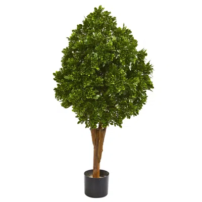 Homplanti 41" Tea Leaf Artificial Tree Uv Resistant (indoor/outdoor)