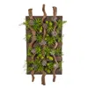 Homplanti 41" X 19" Mixed Succulent Artificial Living Wall
