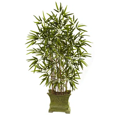 Homplanti 42'' Twiggy New Green Bamboo Tree X 4w/ 648lvs.