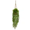 Homplanti 43" Mini Bamboo Hanging Basket