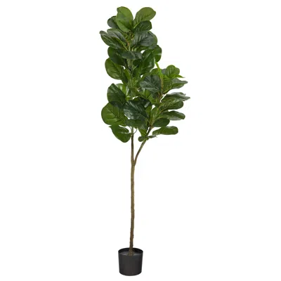 Homplanti 4.5' Fiddle Leaf Fig Artificial Tree