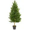 Homplanti 4.5' Olive Cone Topiary Tree Uv Resistant (indoor/outdoor)