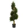 Homplanti 4.5' Spiral Cypress Tree Uv Resistant (indoor/outdoor)