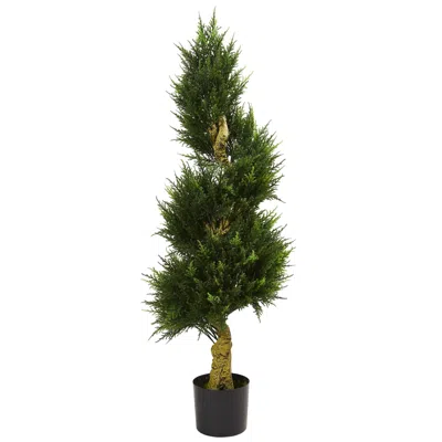Homplanti 4.5' Spiral Cypress Tree Uv Resistant (indoor/outdoor)