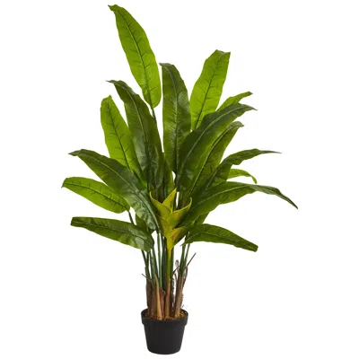 Homplanti 4.5' Traveler's Palm Artificial Tree