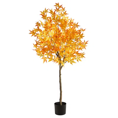 Homplanti 5' Autumn Maple Artificial Tree