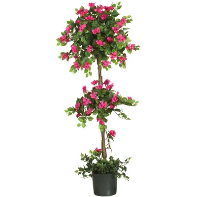 Homplanti 5' Bougainvillea Topiary Tree W/743 Lvs