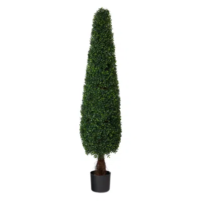 Homplanti 5' Boxwood Topiary Tree Uv Resistant (indoor/outdoor)