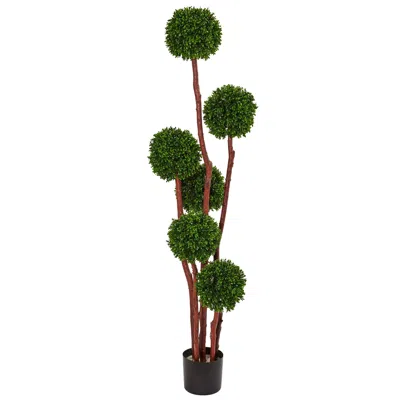 Homplanti 5' Boxwood Topiary Uv Resistant (indoor/outdoor)