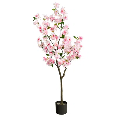 Homplanti 5' Cherry Blossom Artificial Tree