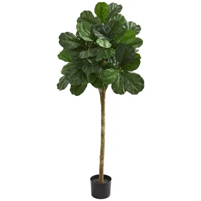 Homplanti 5' Fiddle Leaf Fig Artificial Tree