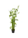 Homplanti 5' Green Bamboo Artificial Tree