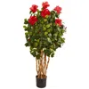 Homplanti 5' Hibiscus Artificial Tree