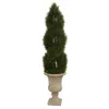 Homplanti 5' Pond Cypress Tree In Urn Uv Resistant (indoor/outdoor)
