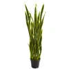 Homplanti 5' Sansevieria Artificial Plant
