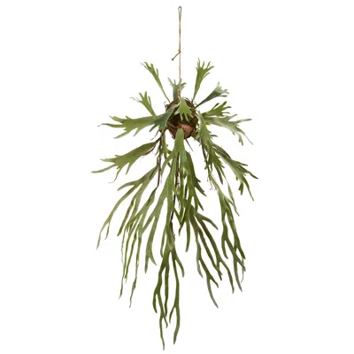 Homplanti 50" Staghorn Artificial Hanging Plant