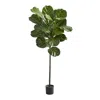 Homplanti 52" Fiddle Leaf Artificial Tree